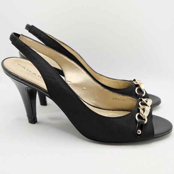 Tahari Slingback Heels Sz 8.5 - Picture 5 of 8